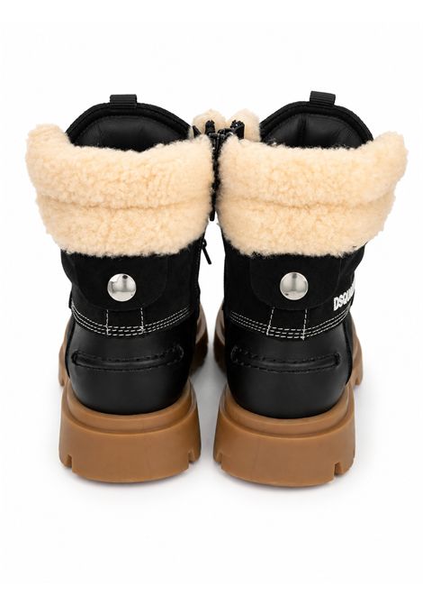 Anfibi con pelliccia DSQUARED2 JUNIOR | 83668 837581
